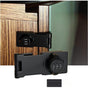 3-Digit Keyless Cabinet Lock with Knob, Durable Stainless Steel, Compatible with Wooden Boxes and Cabinets, V1188-MS-325-1226