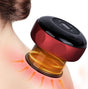 12-Speed Electric Cupping Therapy Machine Vacuum Massager Set, Red V1188-MS-325-1242