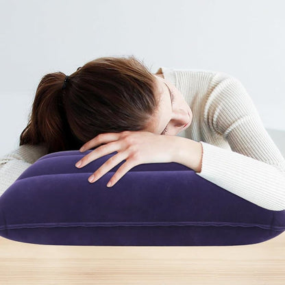 2-Pack Inflatable Travel Pillow, Compact Headrest Pillow for Camping and Travel, , SZ2 V1188-MS-325-1244