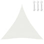 5x5x5m Waterproof Outdoor Triangular Sun Sail UV Protective Shade Net for Camping Garden Terrace and Pool, V1188-MS-325-1253