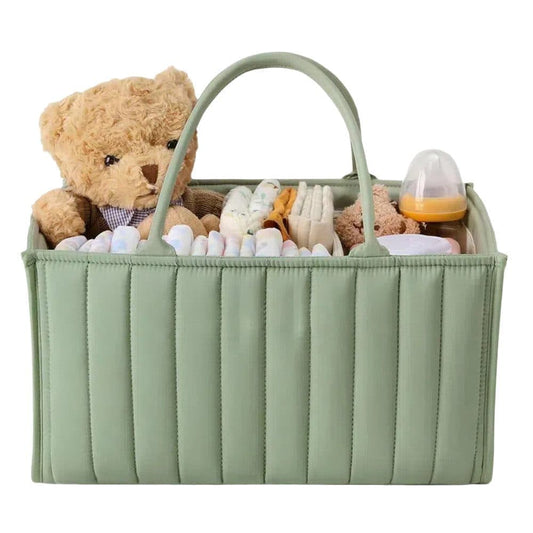 Breathable Water Resistant Baby Diaper Storage Basket Large Capacity Multifunctional for Home and Travel, V1188-MS-325-1265