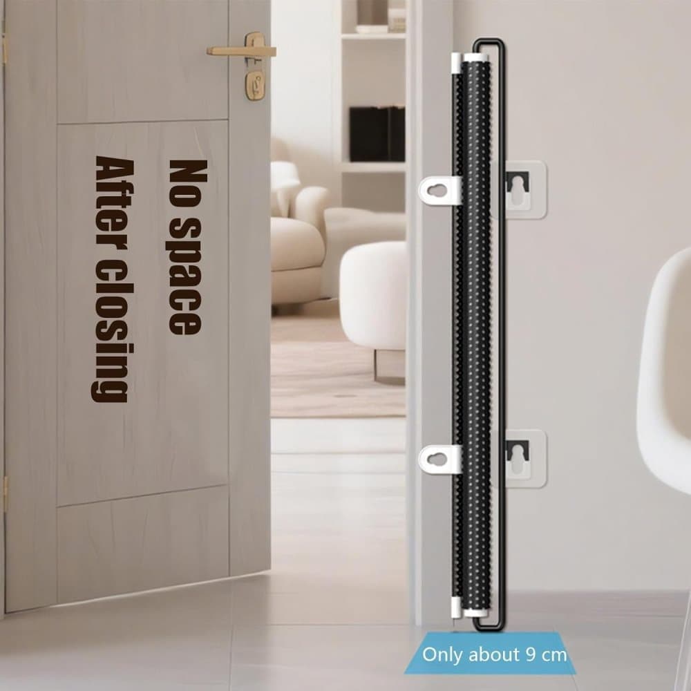 Retractable Safety Gate for Dogs, 50x125cm, Compatible with Doorways and Stairs V1188-MS-325-1266