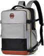 28L Multifunctional Backpack with Shoe Compartment for School Travel Work, Gray, 28x19x42 cm V1188-MS-325-1269