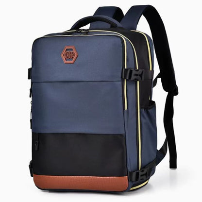 28L Multifunctional Backpack with Shoe Compartment for School Travel Work, 28x19x42cm, Blue V1188-MS-325-1272