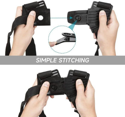 Adjustable Nylon Trimmer Strap, Compatible with Grass Trimmer and Leaf Blower, Dark Red V1188-MS-325-1273