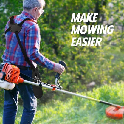 Adjustable Nylon Trimmer Strap, Compatible with Grass Trimmer and Leaf Blower, Dark Red V1188-MS-325-1273