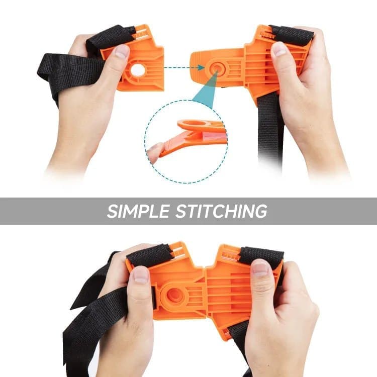 Adjustable Nylon Trimmer Strap for Grass Trimmer and Leaf Blower, Orange V1188-MS-325-1274