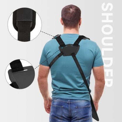 Adjustable Nylon Trimmer Strap, Compatible with Grass Trimmer and Leaf Blower, Black V1188-MS-325-1275