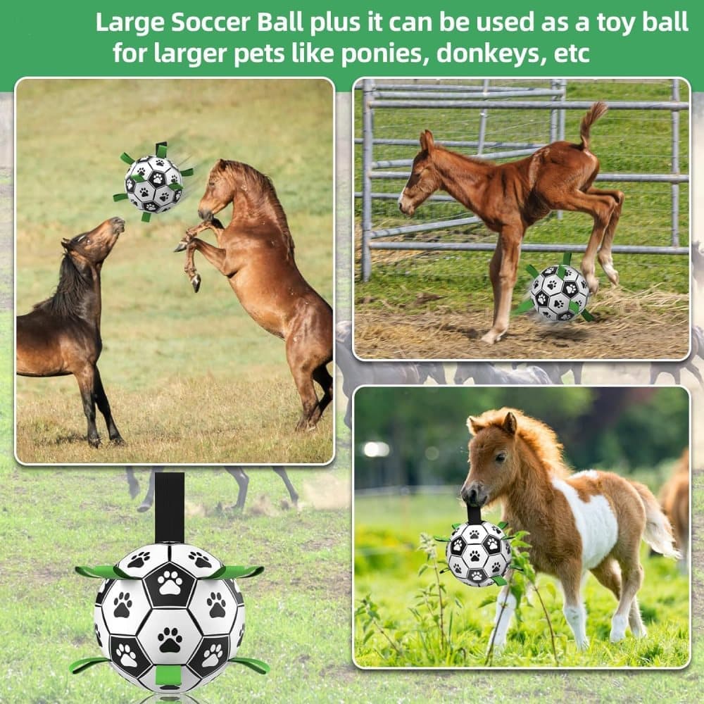 Durable Interactive Dog Ball with Air Needle, 15cm V1188-MS-325-1281