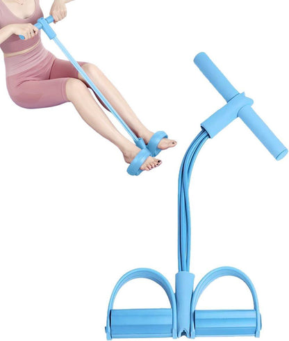 Abdominal trainer exercise band for sit-up training, multifunctional tension rope fitness pedal training slap V1188-MS-325-1297