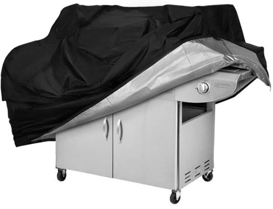 Heavy Duty Grill Cover 210D Oxford Waterproof UV Protection, 145x61x117 cm V1188-MS-325-1299