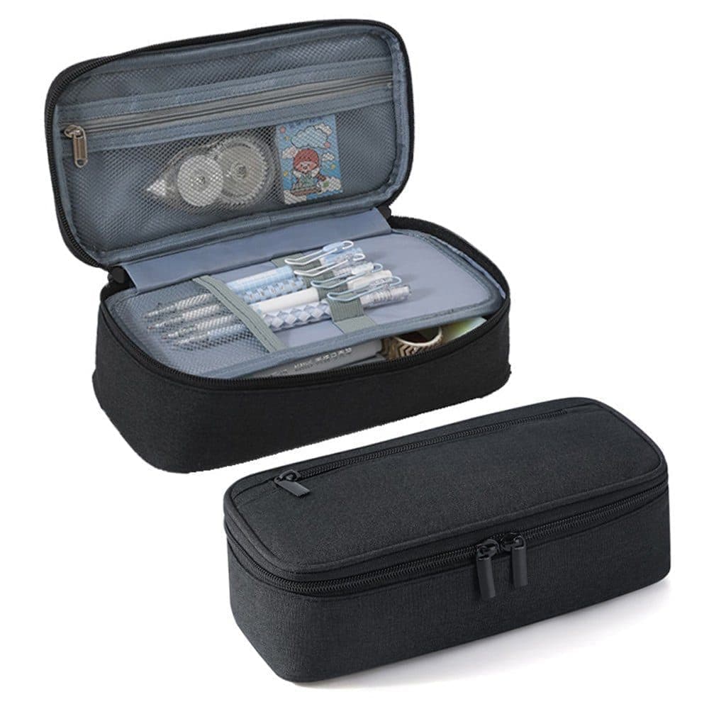 1 Pack Large Capacity Pencil Case, Multifunctional Lightweight Durable Organizer for Students and Office, V1188-MS-325-1300