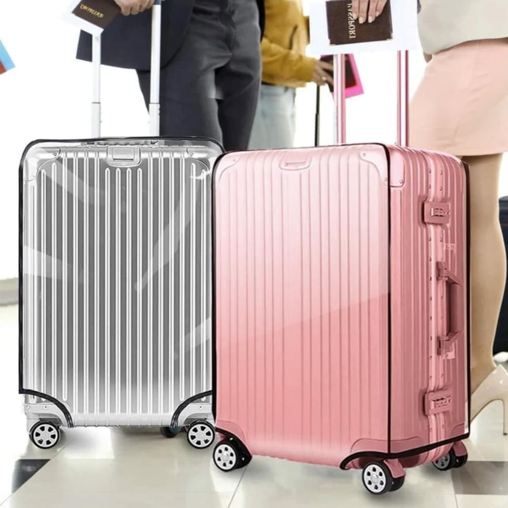 24 Inch Transparent Protective Case for Suitcase, Waterproof Dustproof Durable Extra Thick, Compatible with V1188-MS-325-1306