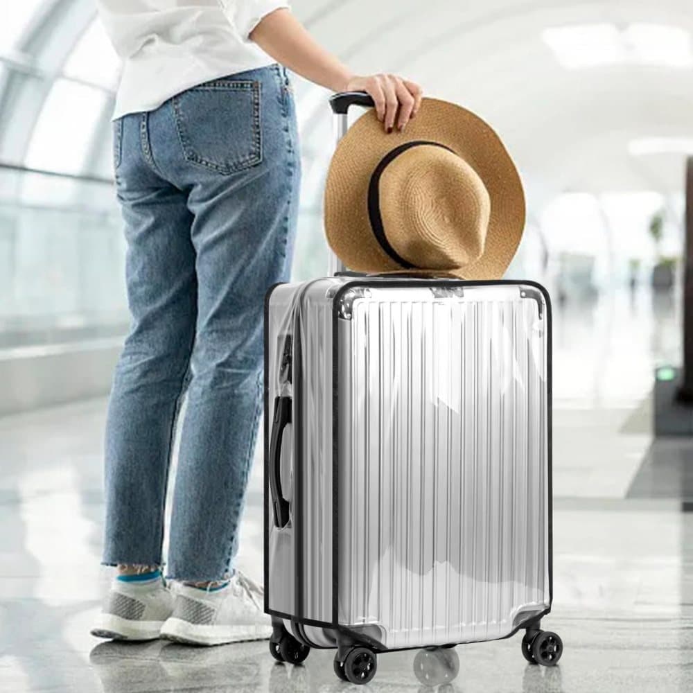 Transparent Protective Case for Suitcase, Waterproof Dustproof Durable Extra Thick, Compatible with Cabin V1188-MS-325-1307