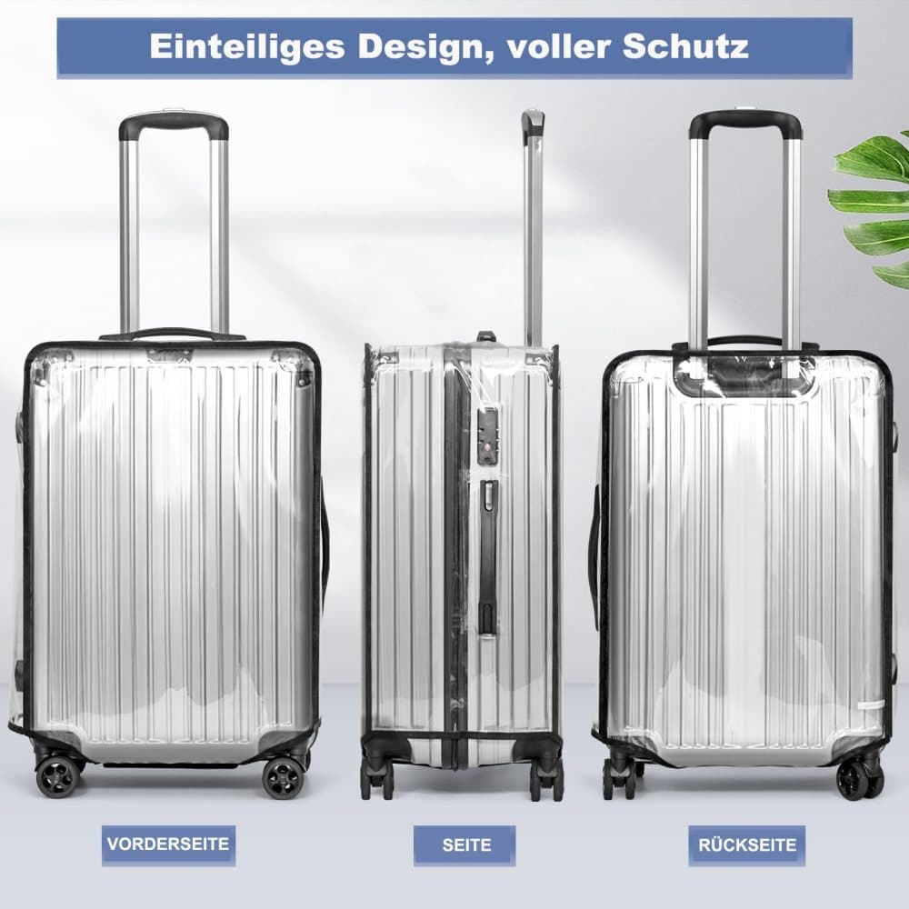 Transparent Protective Case for Suitcase, Waterproof Dustproof Durable Extra Thick, Compatible with Cabin V1188-MS-325-1307