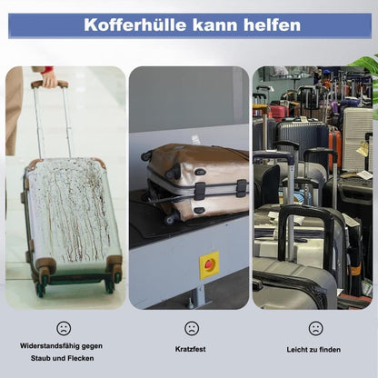 Transparent Protective Case for Suitcase, Waterproof Dustproof Durable Extra Thick, Compatible with Cabin V1188-MS-325-1308