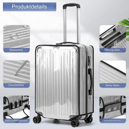 Transparent Protective Case for Suitcase, Waterproof Dustproof Durable Extra Thick, Compatible with Cabin V1188-MS-325-1308