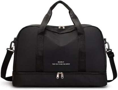 Large Capacity Waterproof Nylon Sport Gym Bag for Women and Men V1188-MS-325-1313