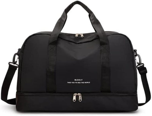 Large Capacity Waterproof Nylon Sport Gym Bag for Women and Men V1188-MS-325-1313