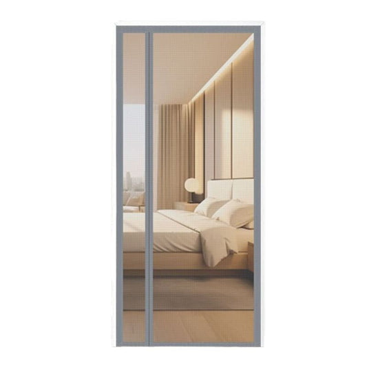 1 Magnetic Mosquito Net Door Self-Adhesive Side Opening Curtain Removable Durable Insect Fly and Cat Proof, V1188-MS-325-1319