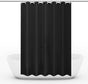 1 Reinforced PEVA Shower Curtain Waterproof Mildew Resistant Quick-Drying, 180x180cm, Black V1188-MS-325-1329