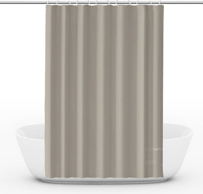 Waterproof Reinforced PEVA Shower Curtain Mildew Resistant Colorfast Durable Quick-Drying, 71x72 inches, Beige V1188-MS-325-1330