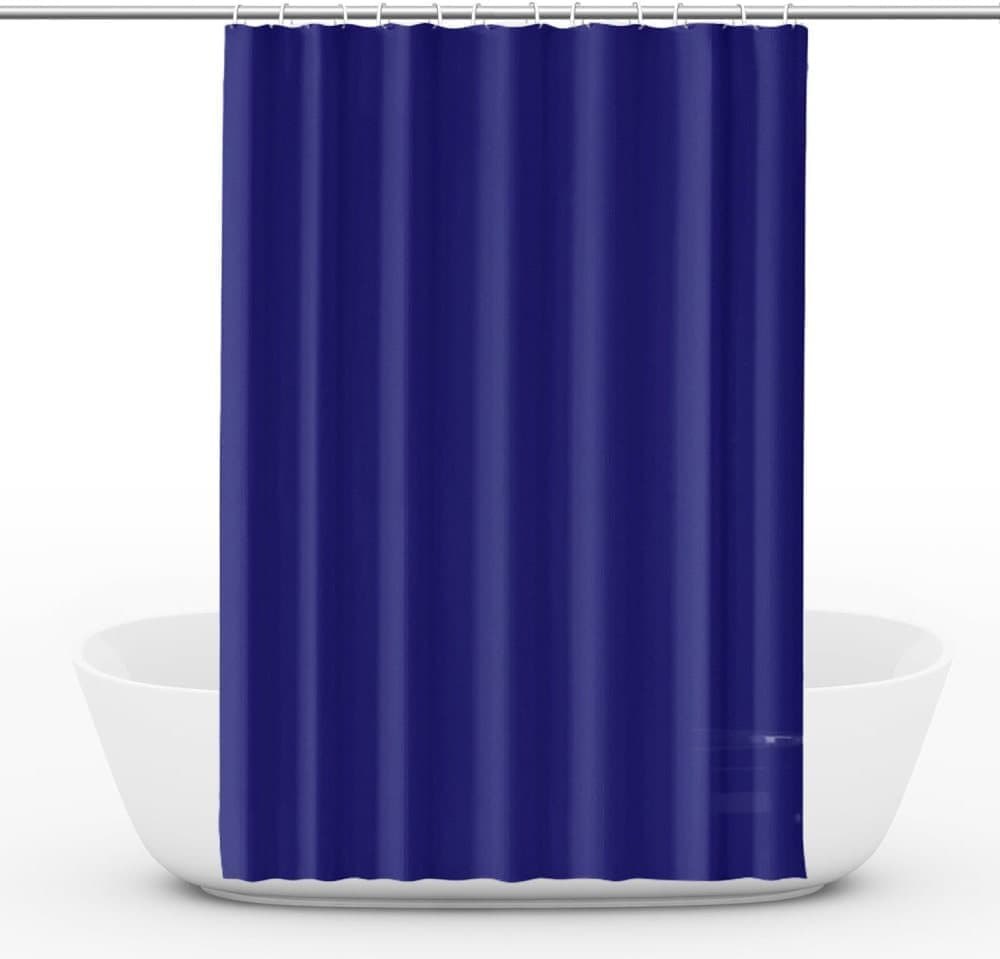 12 Hooks Reinforced PEVA Waterproof Shower Curtain Mildew Resistant Colorfast Durable Quick-Drying, V1188-MS-325-1335