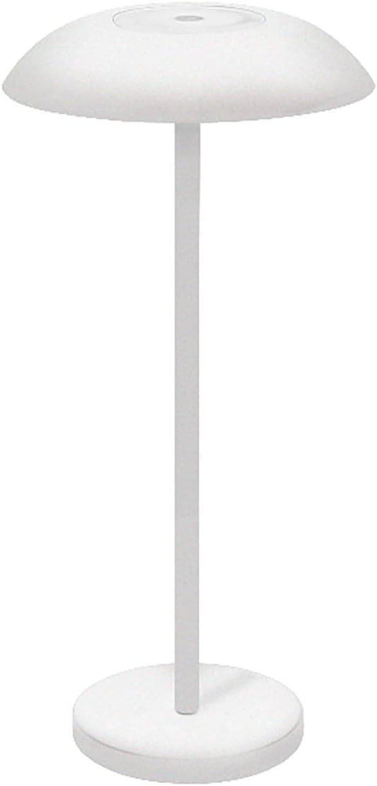 Rechargeable Wireless LED Table Lamp with Adjustable Brightness, 2600mAh Battery, Portable Bedside Lamp, White V1188-MS-325-1336
