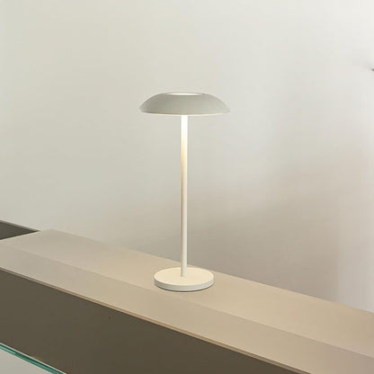 Rechargeable Wireless LED Table Lamp with Adjustable Brightness, 2600mAh Battery, Portable Bedside Lamp, White V1188-MS-325-1336