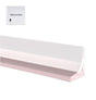 2M Flexible Silicone Shower Threshold and Water Barrier, 3 cm high, Transparent, Waterproof to Prevent V1188-MS-325-1341