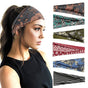 6 pcs Elastic Hair Band Headband for Yoga Training, Patterned V1188-MS-325-1348