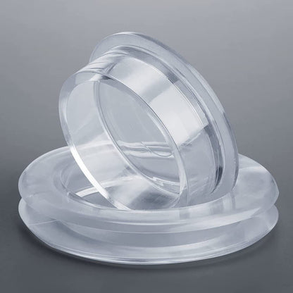 4-pack Transparent Silicone Umbrella Hole Ring and Cap for Garden and Patio, 2.5-inch V1188-MS-325-1349