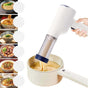 6-in-1 Automatic Electric Pasta Maker Machine, Handheld with Ergonomic Design, Easy to Clean V1188-MS-325-1350