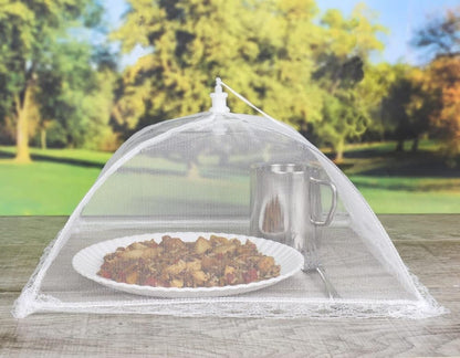 4 Pack Pop-up Food Cover Mesh Insect Net, Foldable for Camping Picnic Grilling, 43cm, Compatible with Oral-B V1188-MS-325-1351