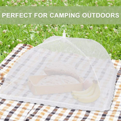 4 Pack Pop-up Food Cover Mesh Insect Net, Foldable for Camping Picnic Grilling, 43cm, Compatible with Oral-B V1188-MS-325-1351