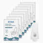 80 pcs Biodegradable Water-flushable Toilet Seat Covers, 38x46cm V1188-MS-325-1360