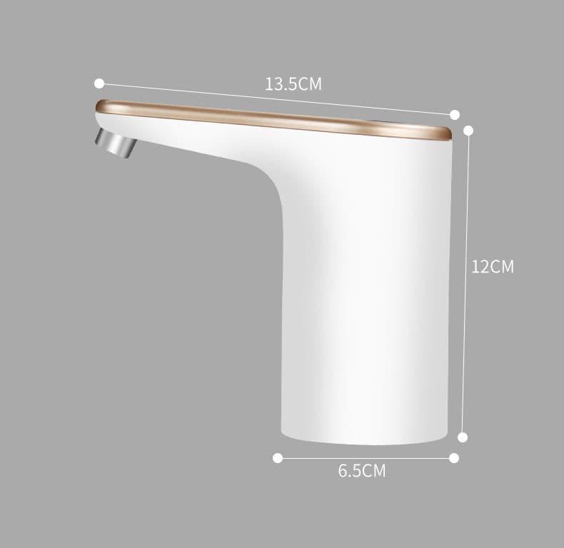 Electric Water Pump Automatic Dispenser with USB Charging for Water Refilling and Cold Water Distribution, V1188-MS-325-1372