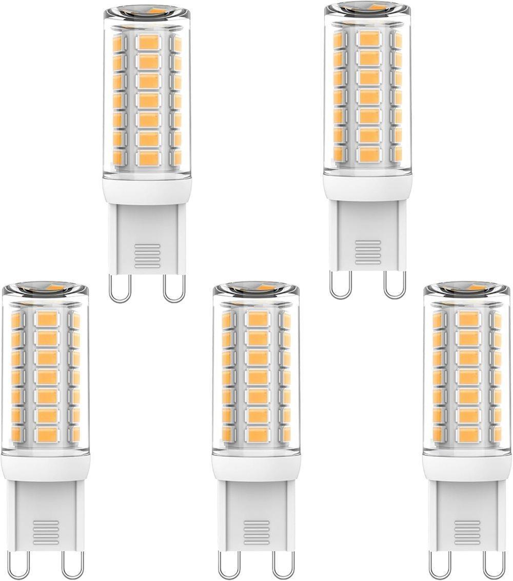 5pcs G9 LED Bulbs 3W White Light V1188-MS-325-1375