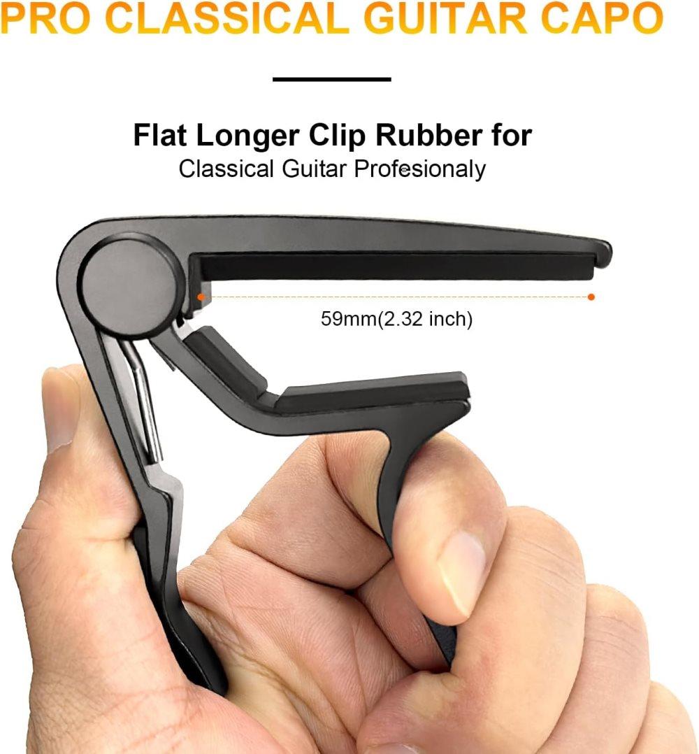 Guitar Capo Clamp, Compatible with Acoustic and Electric Guitars V1188-MS-325-1379