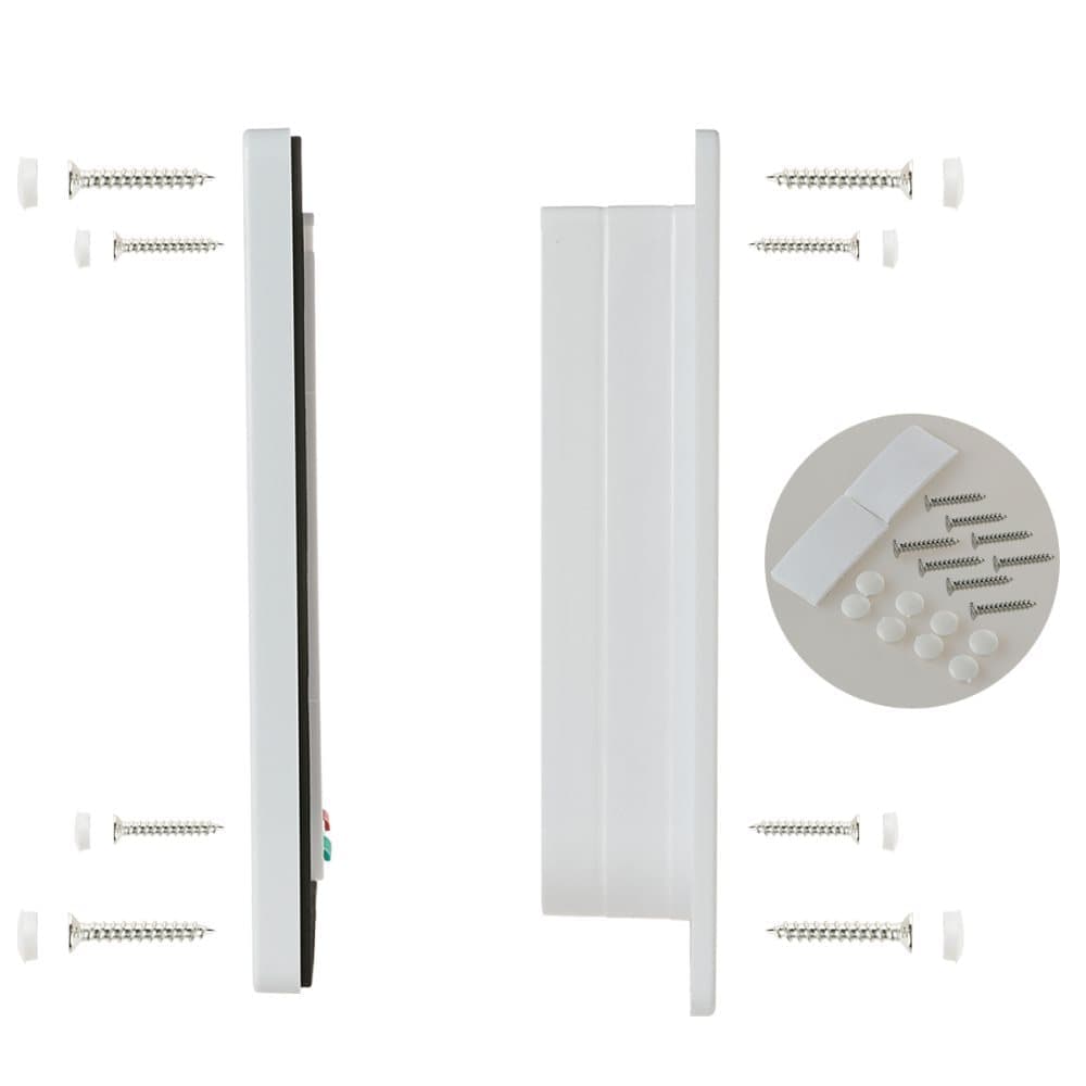 4-Way Locking Cat Flap for Small Dogs and Cats, Easy Installation, Brown, M V1188-MS-325-1383