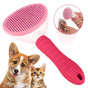 Dog brush and fur brush for dogs and cats, Pink V1188-MS-325-1389