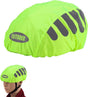 Reflective Bicycle Helmet Cover, Water and Wind Resistant Rain Cover, Green V1188-MS-325-1391