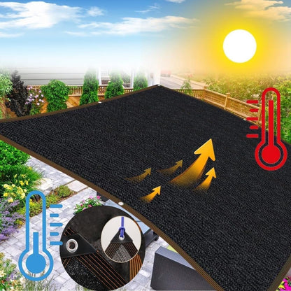 Sun Sail HDPE UV Protection Net 85-90% Black, 300cm x 400cm V1188-MS-325-1402