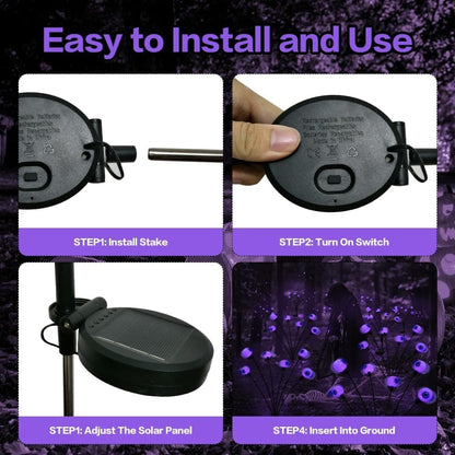 Solar Powered Halloween Eye Lights 4-Pack for Garden and Patio Decoration, Waterproof, 1/4\ V1188-MS-325-1404