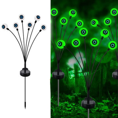 1-Pack Solar Powered Halloween Eye Lights for Garden and Patio Decoration, 1/4, Green V1188-MS-325-1406