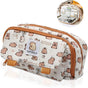50 Pens Pencil Case Capybara, Multifunctional Polyester Compartment V1188-MS-325-1413
