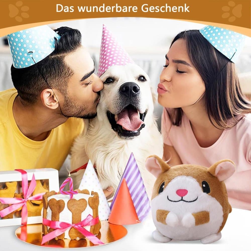 Durable Interactive Plush Dog Toy with Ball, Perfect for Training V1188-MS-325-1441