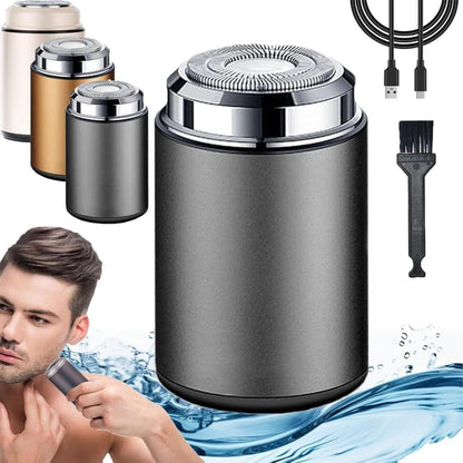 Electric Shaver Mini for Men, Travel & Everyday Use, Compatible with Braun, Gray V1188-MS-325-1443
