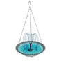 Solar Powered Bird Bath Fountain for Garden and Outdoors, Automatic Solar Waterer, Gray V1188-MS-325-1459