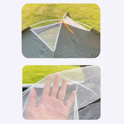 1-Person Camping Tent Automatic Pop Up Beach Tent Waterproof Wind Shelter Easy Setup, Blue, 200x100x110cm V1188-MS-325-1467